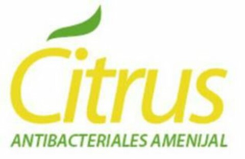 CITRUS ANTIBACTERIALES AMENIJAL Logo (USPTO, 19.06.2020)