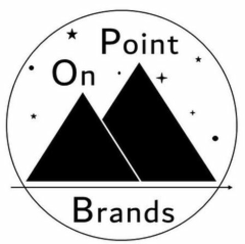 ON POINT BRANDS Logo (USPTO, 06/22/2020)