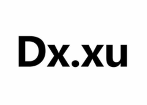 DX.XU Logo (USPTO, 08/05/2020)