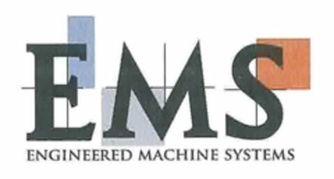 EMS ENGINEERED MACHINE SYSTEMS Logo (USPTO, 12.05.2009)