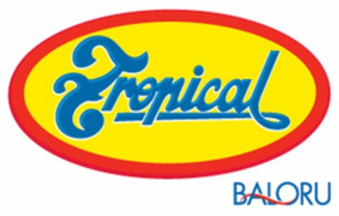 TROPICAL BALORU Logo (USPTO, 13.08.2009)