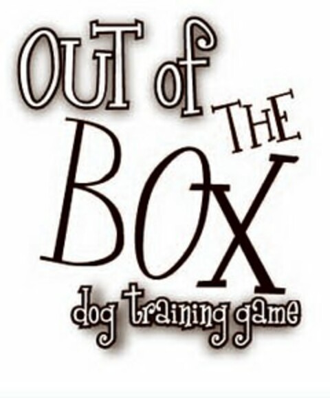 OUT OF THE BOX DOG TRAINING GAME Logo (USPTO, 09/21/2009)