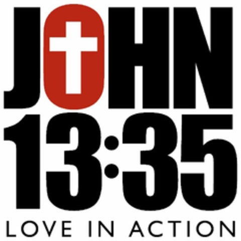 JOHN 13:35 LOVE IN ACTION Logo (USPTO, 12/29/2009)