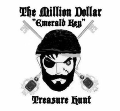 THE MILLION DOLLAR "EMERALD KEY" TREASURE HUNT Logo (USPTO, 06.02.2010)