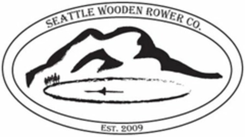 SEATTLE WOODEN ROWER CO. EST. 2009 Logo (USPTO, 04/29/2010)