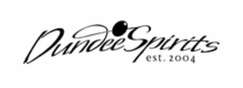DUNDEE SPIRITS EST. 2004 Logo (USPTO, 28.05.2010)