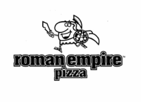 ROMAN EMPIRE PIZZA Logo (USPTO, 10.09.2010)