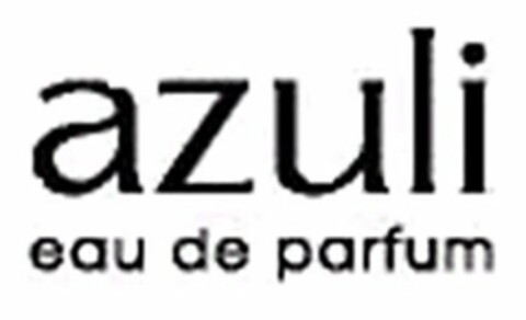 AZULI EAU DE PARFUM Logo (USPTO, 03.06.2011)