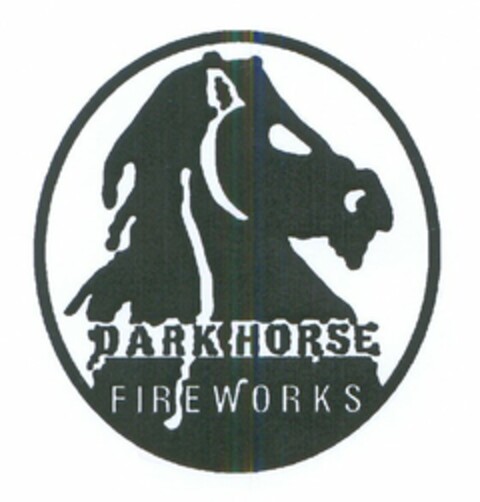 DARK HORSE FIREWORKS Logo (USPTO, 20.12.2011)