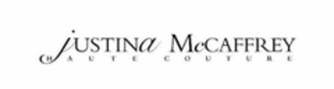 JUSTINA MCCAFFREY HAUTE COUTURE Logo (USPTO, 06.02.2012)