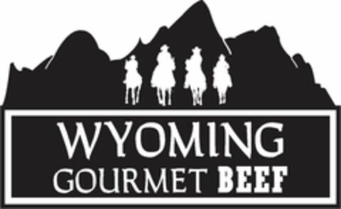 WYOMING GOURMET BEEF Logo (USPTO, 16.05.2012)