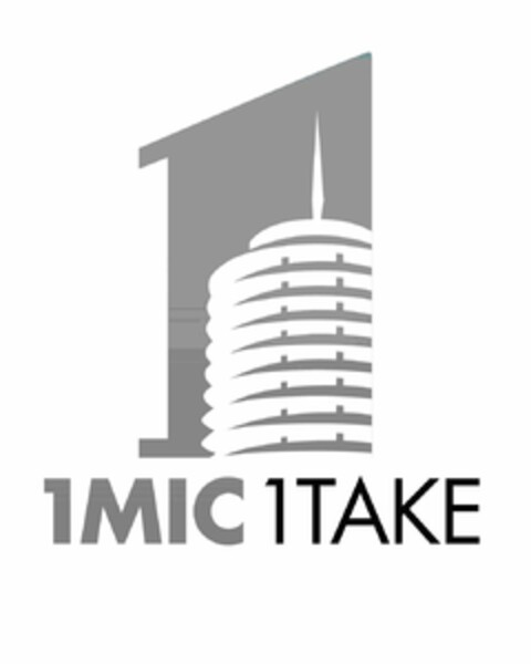 1 1MIC 1TAKE Logo (USPTO, 14.11.2012)