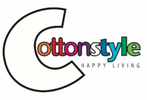 COTTONSTYLE HAPPY LIVING Logo (USPTO, 05/16/2013)