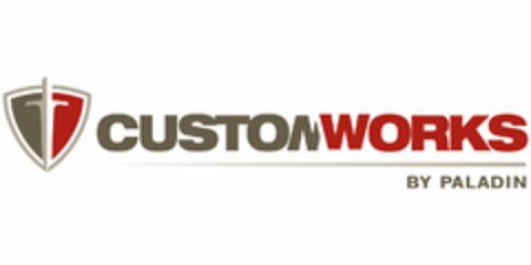 CUSTOMWORKS BY PALADIN Logo (USPTO, 05/30/2013)