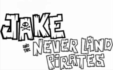 JAKE AND THE NEVER LAND PIRATES Logo (USPTO, 20.11.2013)