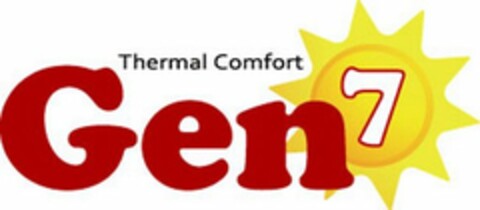 THERMAL COMFORT GEN 7 Logo (USPTO, 30.12.2013)