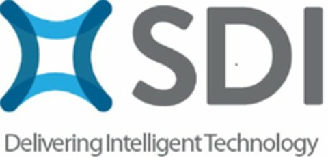 SDI DELIVERING INTELLIGENT TECHNOLOGY Logo (USPTO, 06.08.2014)