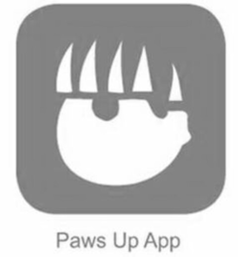 PAWS UP APP Logo (USPTO, 26.09.2014)