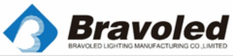 B BRAVOLED BRAVOLED LIGHTING MANUFACTURING CO., LIMITED Logo (USPTO, 20.10.2014)