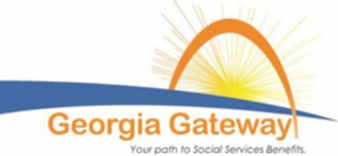 GEORGIA GATEWAY YOUR PATH TO SOCIAL SERVICES BENEFITS Logo (USPTO, 24.10.2014)