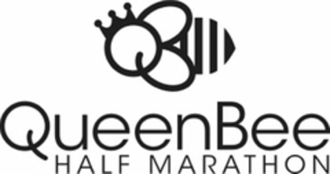 QUEENBEE HALF MARATHON Logo (USPTO, 27.10.2014)