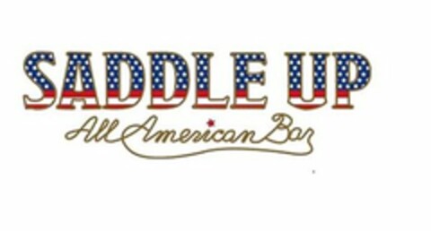 SADDLE UP ALL AMERICAN BAR Logo (USPTO, 17.04.2015)