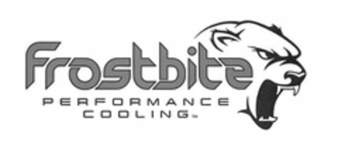 FROSTBITE PERFORMANCE COOLING Logo (USPTO, 07.08.2015)