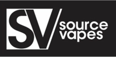 SV SOURCE VAPES Logo (USPTO, 12/03/2015)