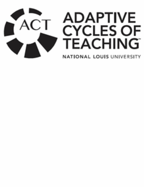 ACT ADAPTIVE CYCLES OF TEACHING NATIONAL LOUIS UNIVERSITY Logo (USPTO, 01/22/2016)