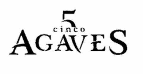 5 CINCO AGAVES Logo (USPTO, 27.01.2016)