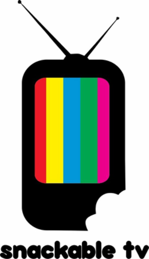 SNACKABLE TV Logo (USPTO, 03/13/2016)