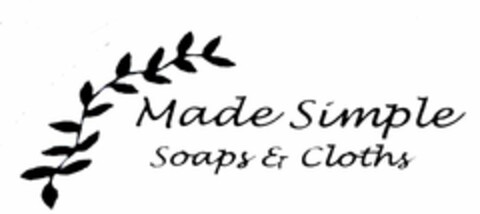 MADE SIMPLE SOAPS & CLOTHS Logo (USPTO, 24.05.2016)