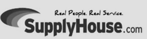 SUPPLYHOUSE.COM REAL PEOPLE REAL SERVICE Logo (USPTO, 09.09.2016)