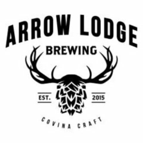 ARROW LODGE BREWING EST. 2015 COVINA CRAFT Logo (USPTO, 11/11/2016)