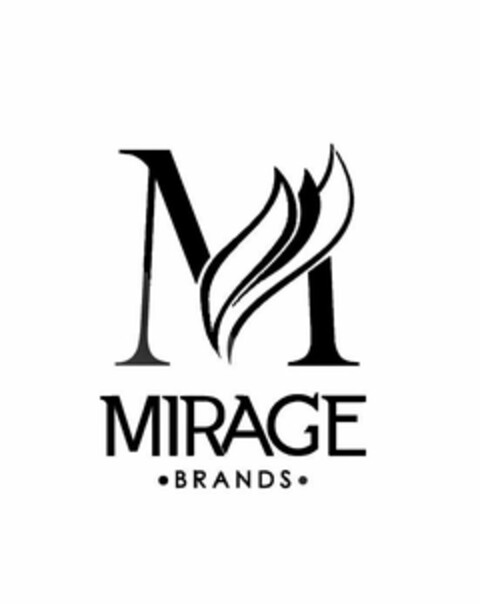 M MIRAGE BRANDS Logo (USPTO, 30.11.2016)