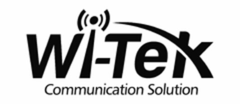 WI-TEK COMMUNICATION SOLUTION Logo (USPTO, 28.07.2017)