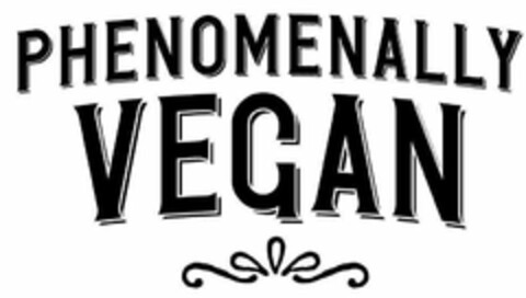 PHENOMENALLY VEGAN Logo (USPTO, 08/28/2017)