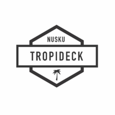 NUSKU TROPIDECK Logo (USPTO, 06.09.2017)
