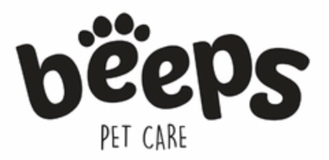 BEEPS PET CARE Logo (USPTO, 28.11.2017)