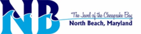 NB THE JEWEL OF THE CHESAPEAKE BAY NORTH BEACH, MARYLAND Logo (USPTO, 12/05/2017)