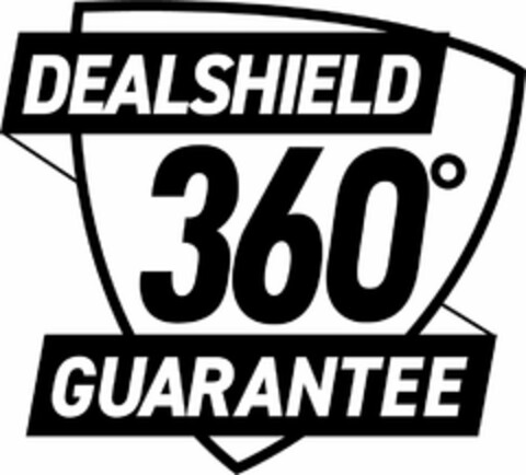 DEALSHIELD 360° GUARANTEE Logo (USPTO, 26.02.2018)