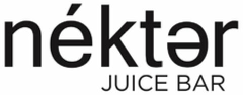 NÉKTER JUICE BAR Logo (USPTO, 04.06.2018)