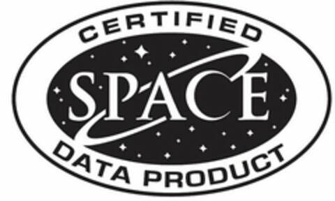 CERTIFIED SPACE DATA PRODUCT Logo (USPTO, 24.08.2018)