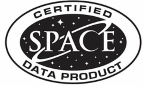 CERTIFIED SPACE DATA PRODUCT Logo (USPTO, 08/24/2018)