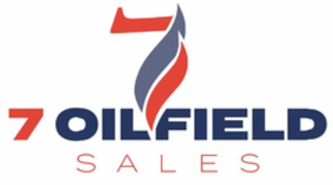 7 7 OILFIELD SALES Logo (USPTO, 03/26/2019)