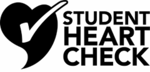 STUDENT HEART CHECK Logo (USPTO, 27.08.2019)