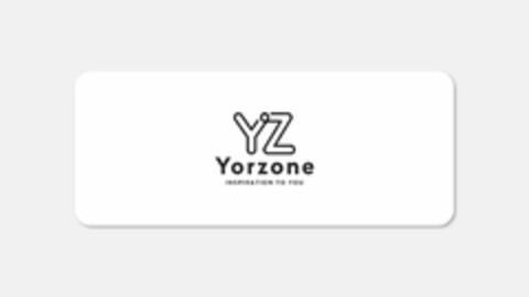 YZ YORZONE INSPIRATION TO YOU Logo (USPTO, 08.01.2020)
