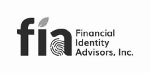 FIA FINANCIAL IDENTITY ADVISORS, INC. Logo (USPTO, 23.01.2020)