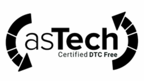 ASTECH CERTIFIED DTC FREE Logo (USPTO, 03/06/2020)