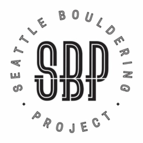 SBP SEATTLE BOULDERING PROJECT Logo (USPTO, 11.03.2020)